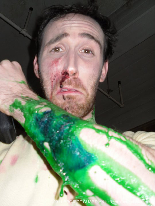 Goo all over