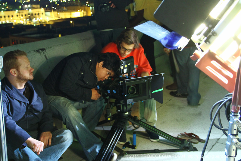 Setting up another shot
